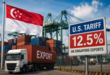 Tariff Set to Impact Singapore’s Key Export Sectors by 12.5%