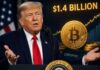 Trump Claims $1.4B Crypto Gains Also Boost U.S. Economy