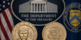 Treasury Unveils $1 Coin Honoring Trump, Boosting Collectible Market