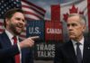 JD Vance Critiques Carney’s Approach in Canada-US Economic Negotiations.