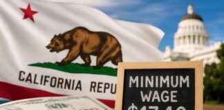 California Boosts Minimum Wage to Historic $17.40, Impacting Businesses