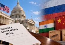 US Bill Enables Tariffs on Indian and Chinese Markets Amid Russia Sanctions.