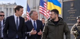 US Delegation Engages in Kyiv for Economic Discussions Amid Ukraine Conflict