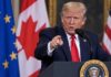 Trump Criticizes EU-Canada Trade Proposal, Considers Imposing Economic Tariffs