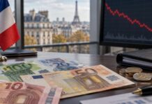 Euro Hits 17-Month Low Amid Rising French Debt Concerns